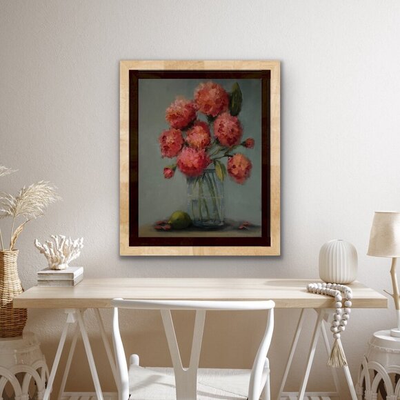 Original 16x20 Floral Still Life‎ Oil on Canvas Painting - Picture 3 of 16
